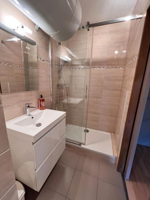 Studio Au Pied Des Pistes Montferrier Ngoại thất bức ảnh